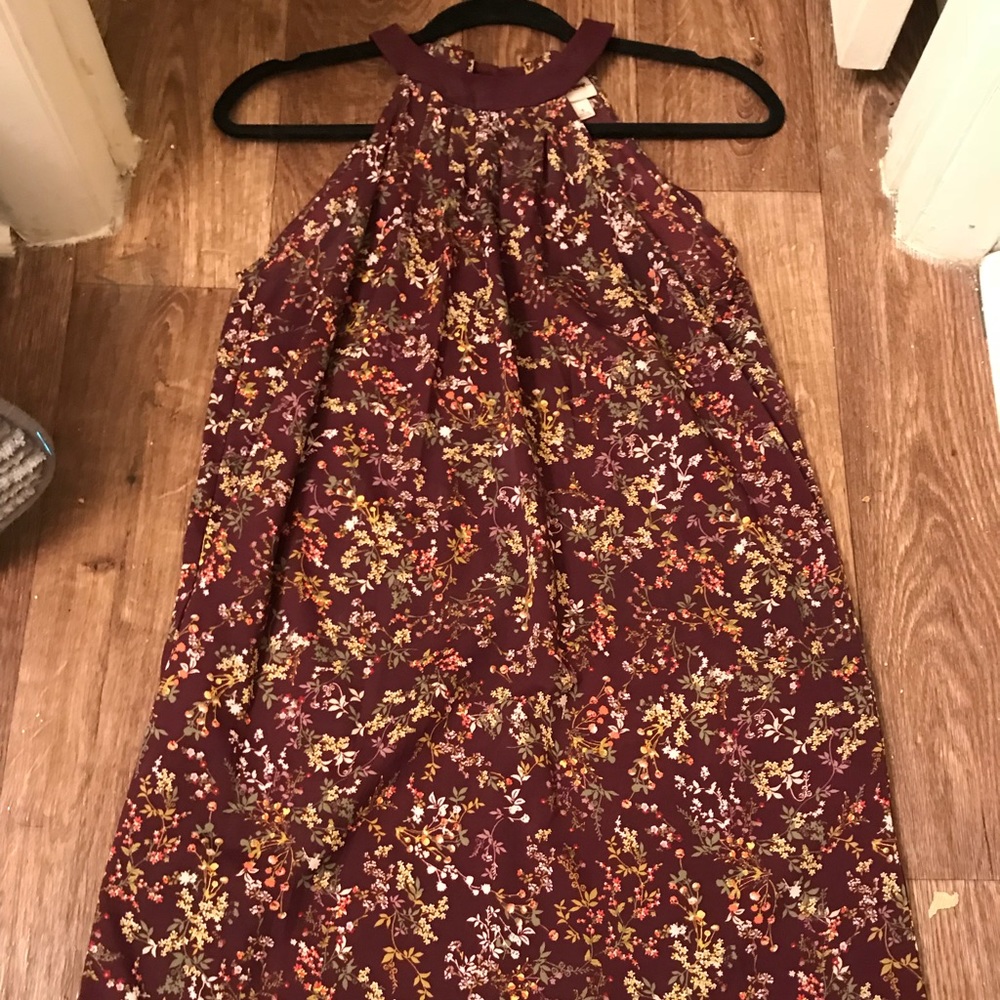 Merona Purple floral summer dress